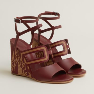 HERMES ⑅⃛ Joy 70 sandal - Beige | Hermès USA
